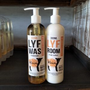 Lyfwas en Lyfroom Pakket 300ml - Lemoen & Vanielje
