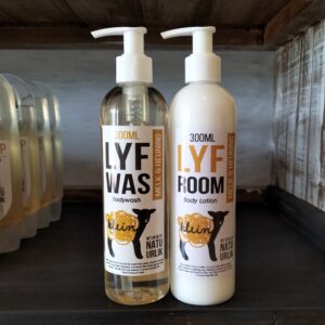 Lyfwas en Lyfroom Pakket 300ml - Melk & Heuning