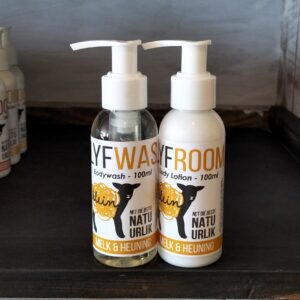 Lyfwas en Lyfroom Pakket 100ml - Melk & Heuning