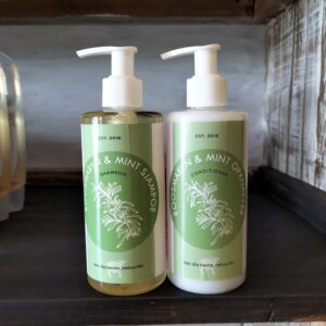 Sjampoe & Opknapper Pakket 250ml - Roosmaryn & Mint