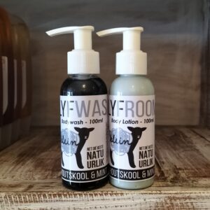 Lyfwas en Lyfroom Pakket 100ml - Houtskool & Mint