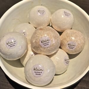 Enkel Bad Borrel Balle - Bamboes & Maroela