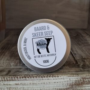 Baard/Skeer Seep (sonder die kwas) - Houtskool & Mint