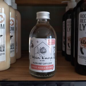 Riet Diffuser HERVUL 200ml - Lietsjie, Roos & Rooibos
